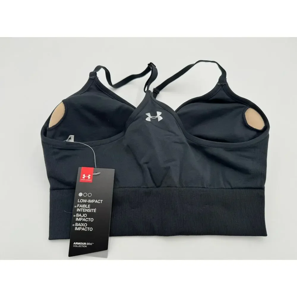 NWT Under Armour UA Women's Sports Bra LARGE - Picture 2 of 2